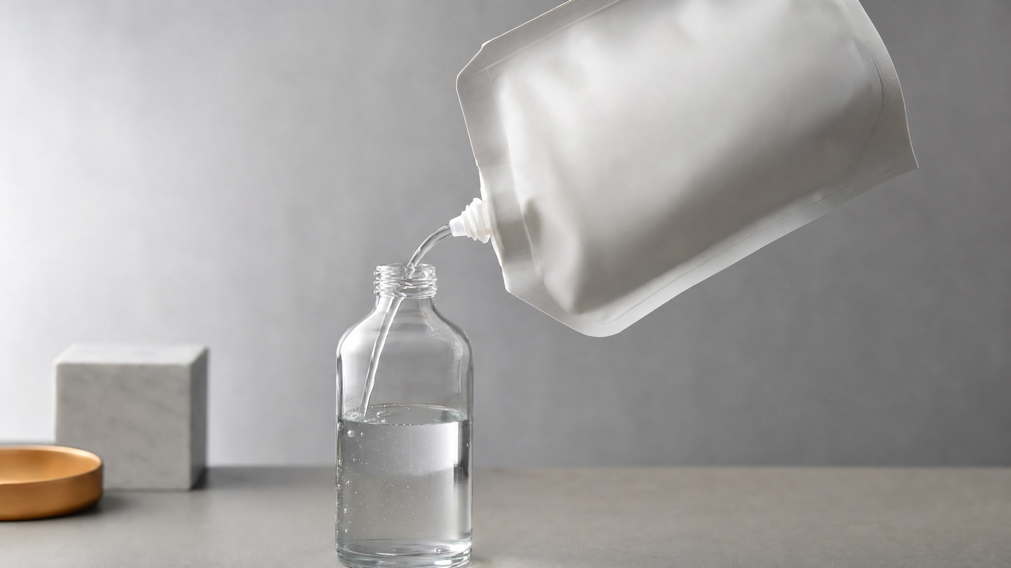 Choosing a Refill Pouch Spout for Bottles